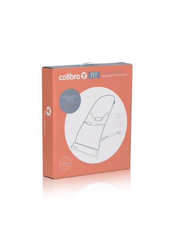 Leżaczek bujaczek ergonomiczny Colibro FLY ALMOND