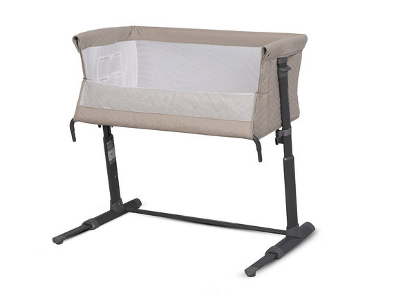 Łóżeczko dostawne dla dzieci COLIBRO Byside Taupe