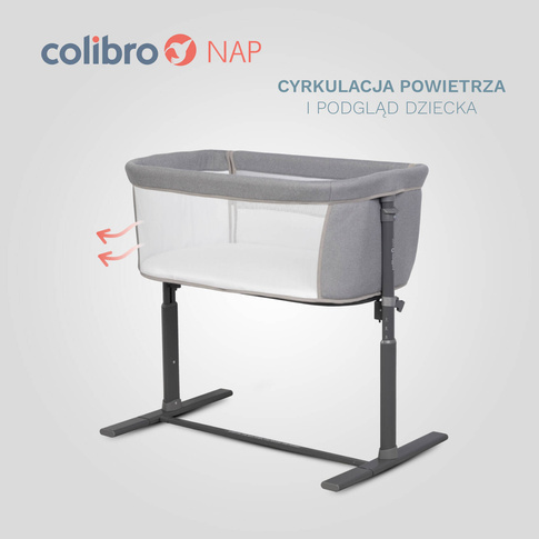 Łóżeczko dostawne dla dzieci COLIBRO NAP DOVE