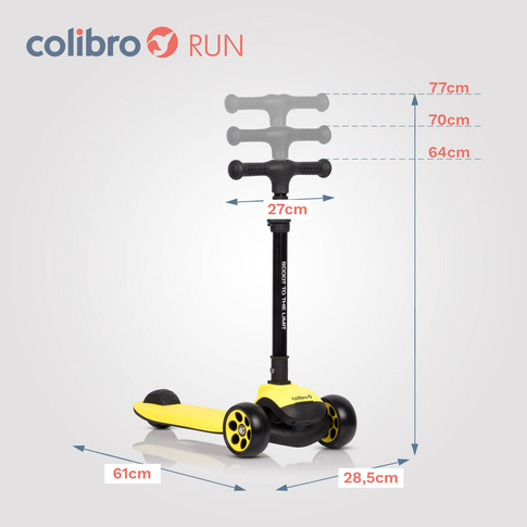 Hulajnoga dziecięca balansowa RUN Banana