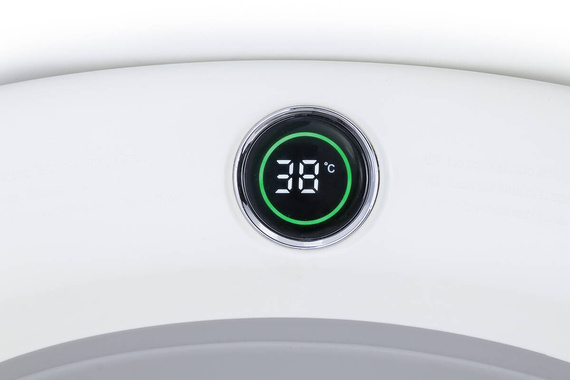 Wanienka dziecięca COLIBRO SPACE - składana silikonowa z termometrem