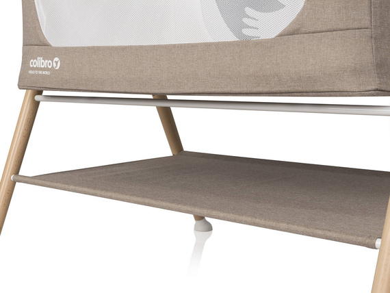 Łóżeczko dziecięce z materacem COLIBRO PINO Natural