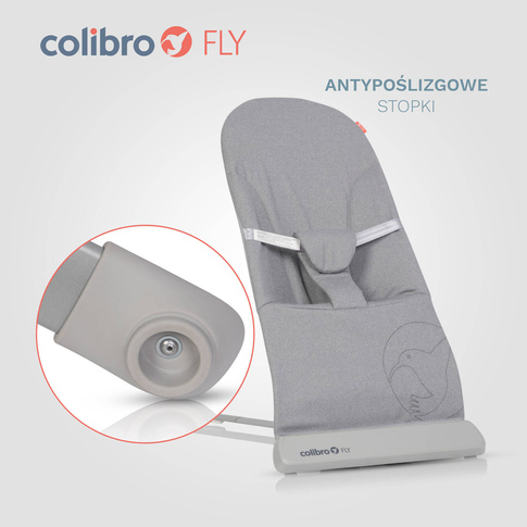 Leżaczek bujaczek ergonomiczny Colibro FLY DOVE