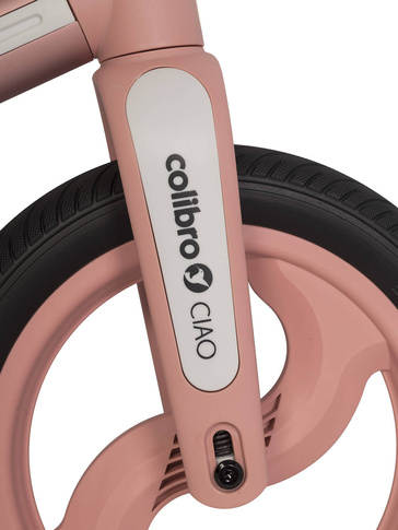 Rowerek biegowy dziecięcy Tremix CIAO z funkcją składania Rose Gold