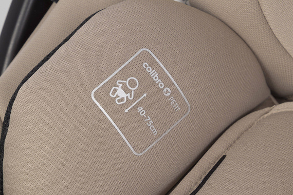 Fotelik samochodowy PETIT PRO Camel z homologacją R129 lub I-SIZE dla dzieci od 40 do 87 cm