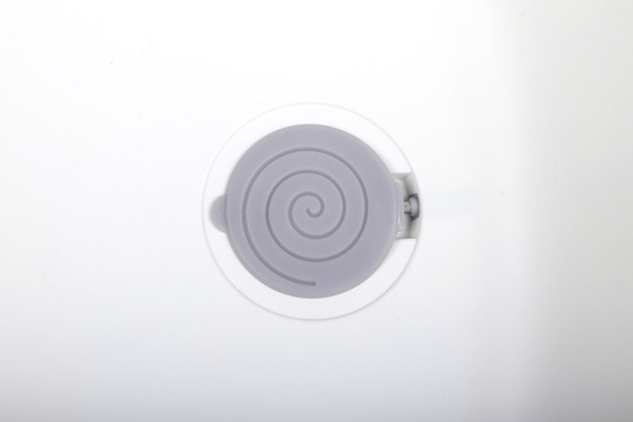 Wanienka dla dziecka składana COLIBRO SPACE 2w1 z leżaczkiem kąpielowym silikonowa z termometrem