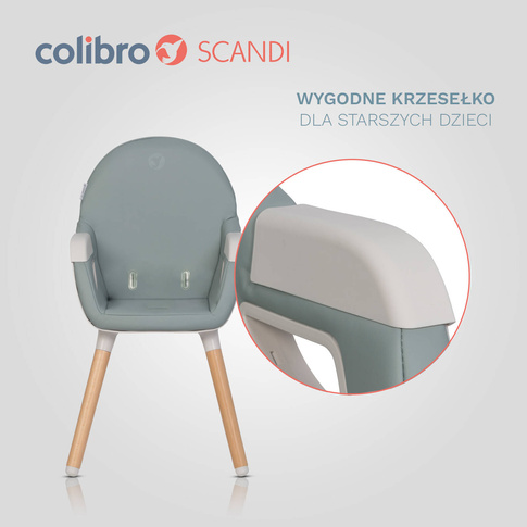 Krzesełko do karmienia 3w1 Scandi AGAVA