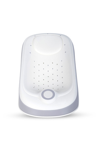 Wanienka dla dziecka składana COLIBRO SPACE 2w1 z leżaczkiem kąpielowym silikonowa z termometrem