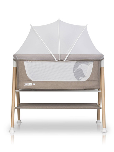 Łóżeczko dziecięce z materacem COLIBRO PINO Natural
