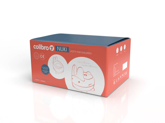 Nocnik dziecięcy Króliczek NUKI Rose