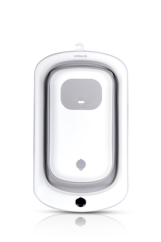 Wanienka dla dziecka składana COLIBRO SPACE 2w1 z leżaczkiem kąpielowym silikonowa z termometrem