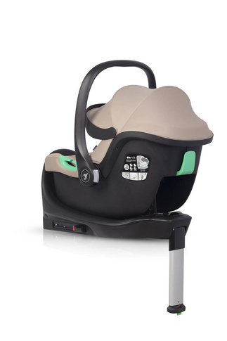 Fotelik samochodowy PETIT PRO Camel z homologacją R129 lub I-SIZE dla dzieci od 40 do 87 cm