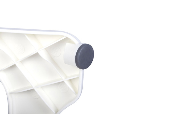 Wanienka dla dziecka składana COLIBRO SPACE 2w1 z leżaczkiem kąpielowym silikonowa z termometrem