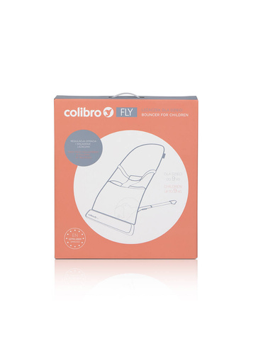 Leżaczek bujaczek ergonomiczny Colibro FLY ONYX