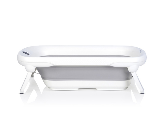 Wanienka dla dziecka składana COLIBRO SPACE 2w1 z leżaczkiem kąpielowym silikonowa z termometrem