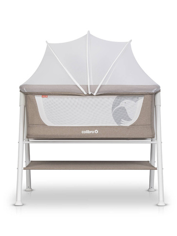 Łóżeczko dziecięce z materacem COLIBRO LINDO Natural