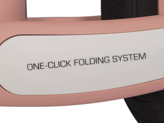 Rowerek biegowy dziecięcy Tremix CIAO z funkcją składania Rose Gold