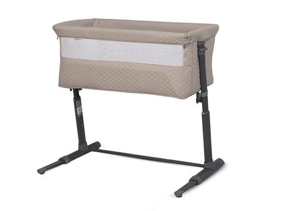 Łóżeczko dostawne dla dzieci COLIBRO Byside Taupe