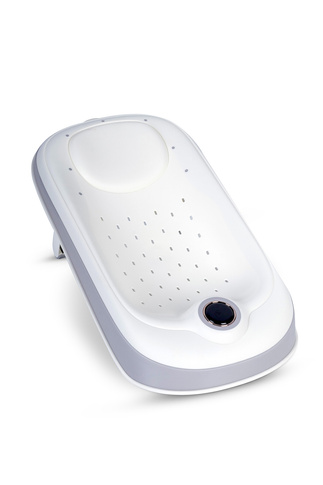 Leżaczek kąpielowy składany silikonowy COLIBRO RELAX z regulacją wysokości i termometrem