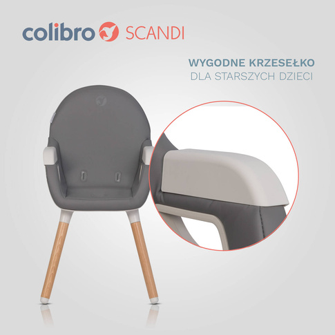 Krzesełko do karmienia 3w1 Scandi ONYX