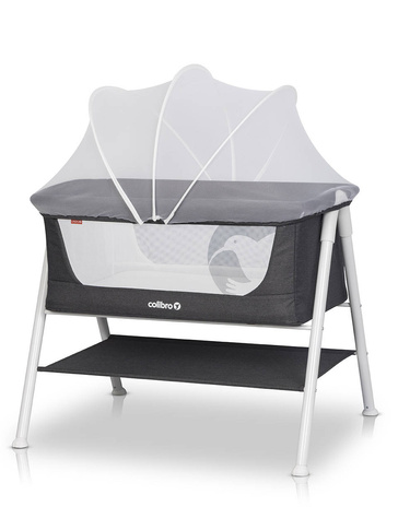 Łóżeczko dziecięce z materacem COLIBRO LINDO Onyx