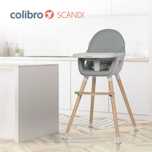 Krzesełko do karmienia 3w1 Scandi ALMOND
