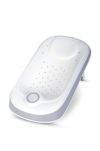 Wanienka dla dziecka składana COLIBRO SPACE 2w1 z leżaczkiem kąpielowym silikonowa z termometrem