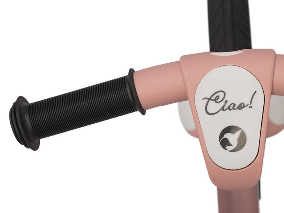 Rowerek biegowy dziecięcy Tremix CIAO z funkcją składania Rose Gold