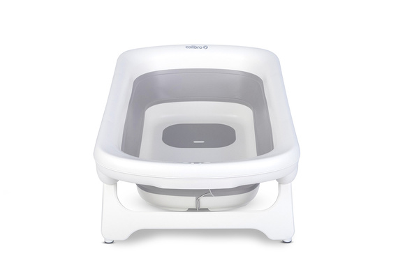 Wanienka dla dziecka składana COLIBRO SPACE 2w1 z leżaczkiem kąpielowym silikonowa z termometrem