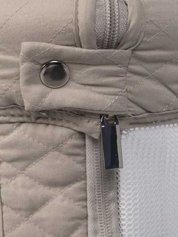 Łóżeczko dostawne dla dzieci COLIBRO Byside Taupe