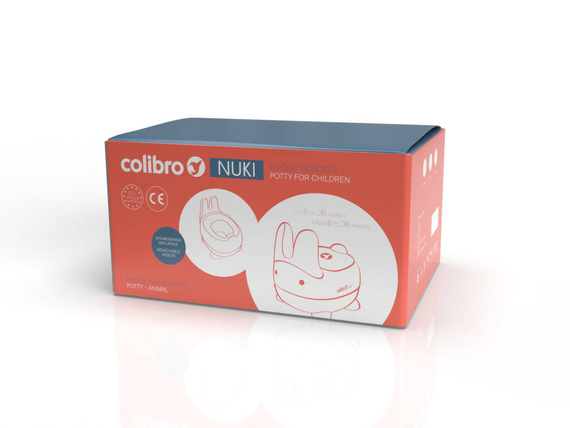 Nocnik dziecięcy Króliczek NUKI Cloud