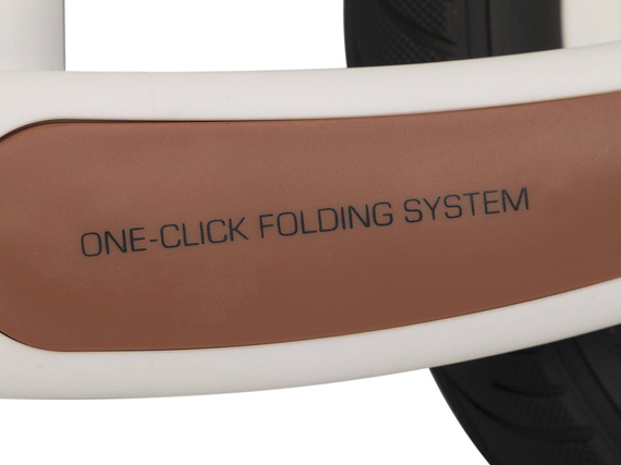 Rowerek biegowy dziecięcy Tremix CIAO z funkcją składania Milky White