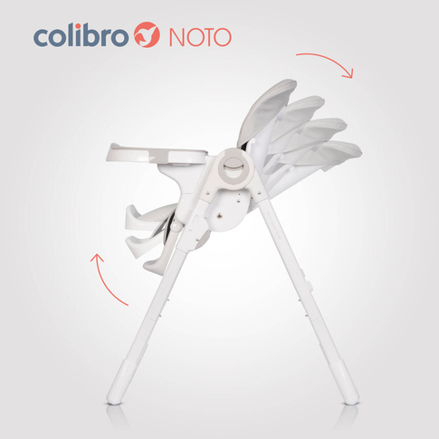 Krzesełko do karmienia 2w1 Noto DOVE