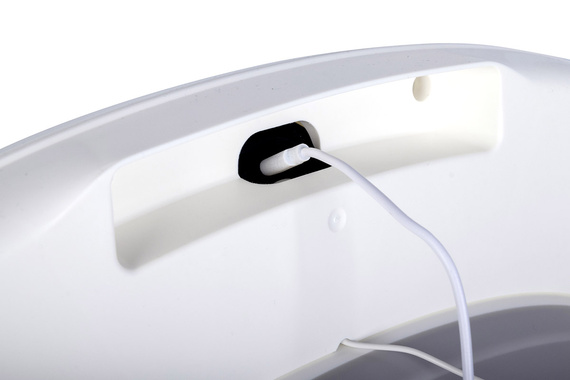 Wanienka dla dziecka składana COLIBRO SPACE 2w1 z leżaczkiem kąpielowym silikonowa z termometrem