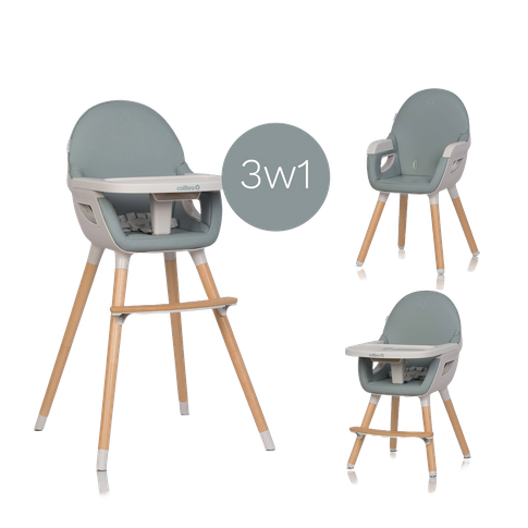 Krzesełko do karmienia 3w1 Scandi AGAVA