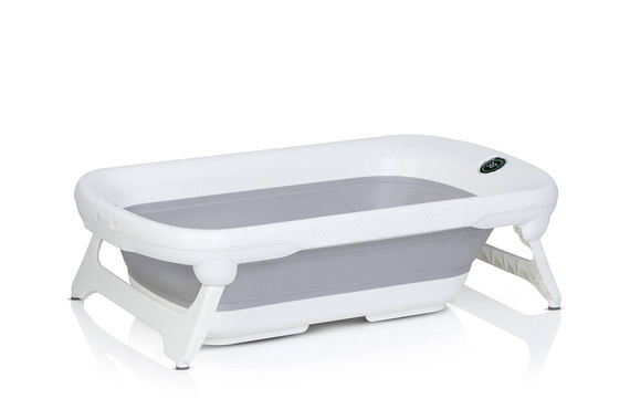 Wanienka dziecięca COLIBRO SPACE - składana silikonowa z termometrem