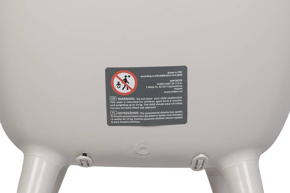 Krzesełko do karmienia 3w1 Scandi ALMOND