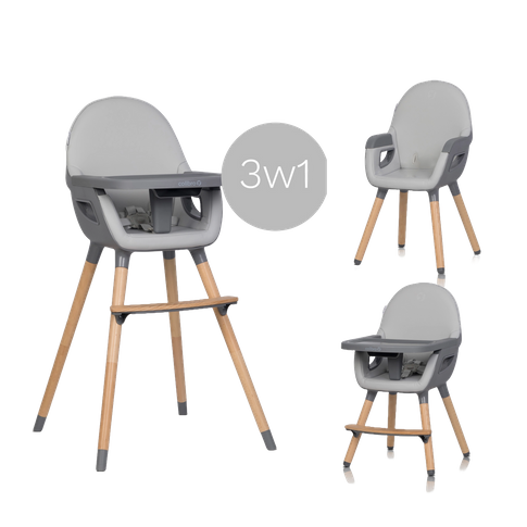 Krzesełko do karmienia 3w1 Scandi DOVE