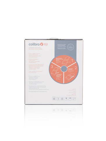 Leżaczek bujaczek ergonomiczny Colibro FLY ONYX