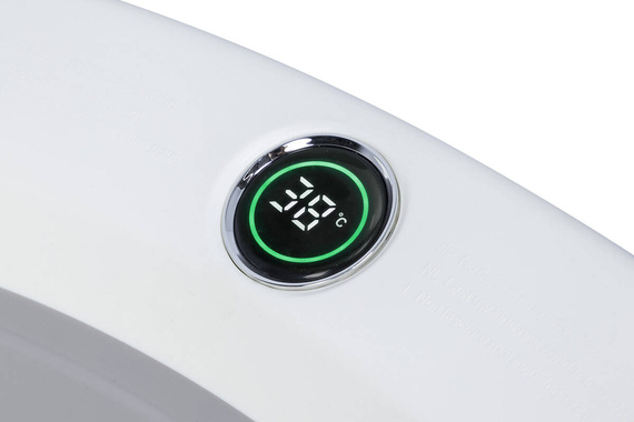 Wanienka dziecięca COLIBRO SPACE - składana silikonowa z termometrem