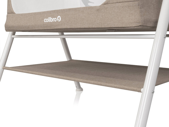 Łóżeczko dziecięce z materacem COLIBRO LINDO Natural