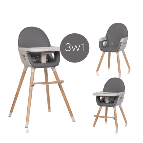 Krzesełko do karmienia 3w1 Scandi ONYX