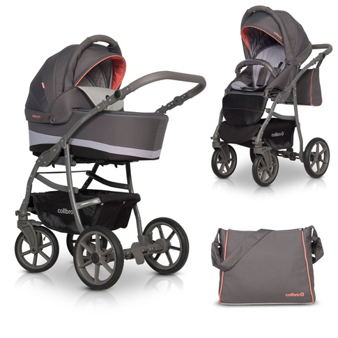 Wózek wielofunkcyjny Colibro Focus Coral 2w1