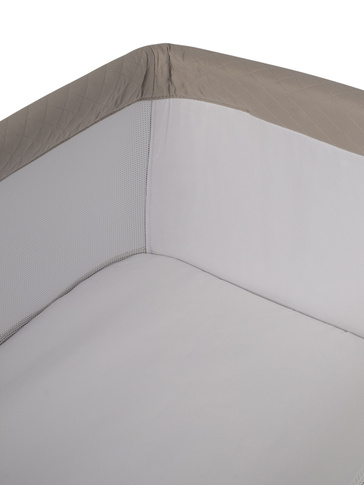 Łóżeczko dostawne dla dzieci COLIBRO Byside Taupe