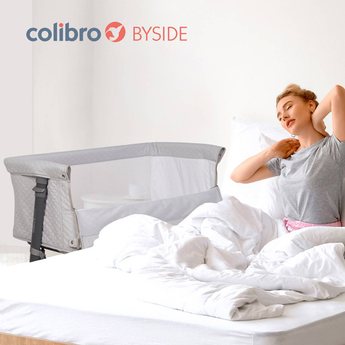 Łóżeczko dostawne dla dzieci COLIBRO Byside Cloud