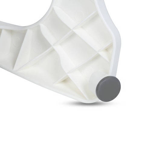 Wanienka dziecięca SPACE z leżaczkiem - składana silikonowa z termometrem Sweet Pink