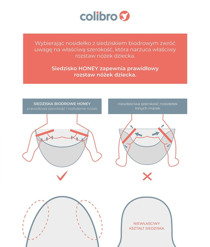 Nosidełko dla dziecka Colibro Honey Onyx