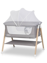 Łóżeczko dziecięce z materacem COLIBRO PINO Dove