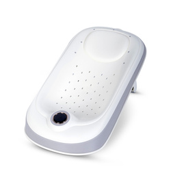 Leżaczek kąpielowy składany silikonowy COLIBRO RELAX z regulacją wysokości i termometrem 